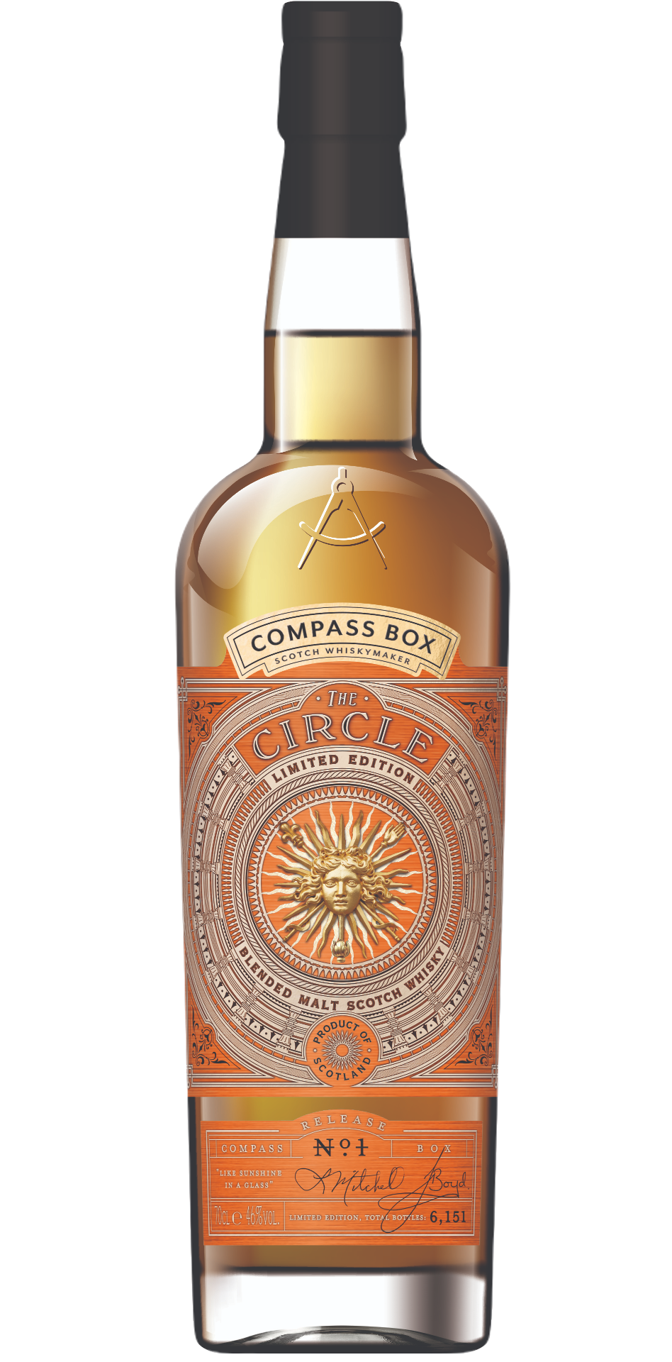 COMPASS BOX THE CIRCLE, LIMITED EDITION, RELEASE NO.1