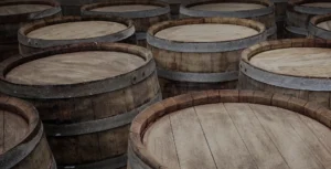 Locket av whiskytunnor